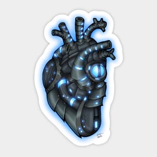 Robot Heart Sticker